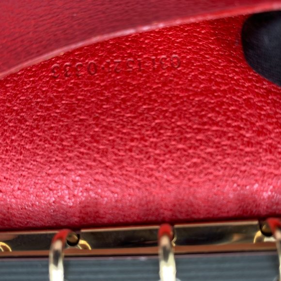 Authentic Gucci Red 6-ring Agenda Planner - Picture 11 of 15